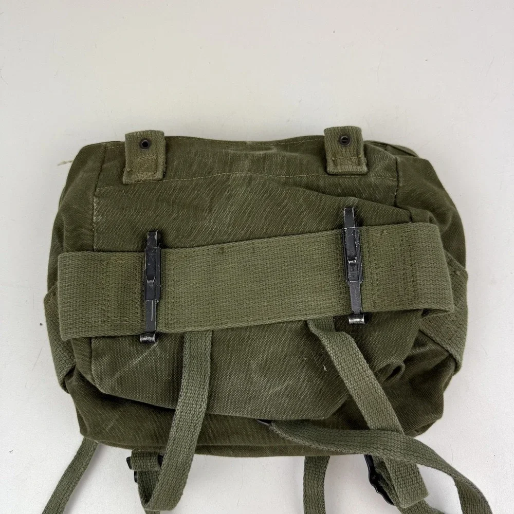 Vintage US Military Field Pack Canvas Bag Eastern Canvas Prod Army Utility Olive